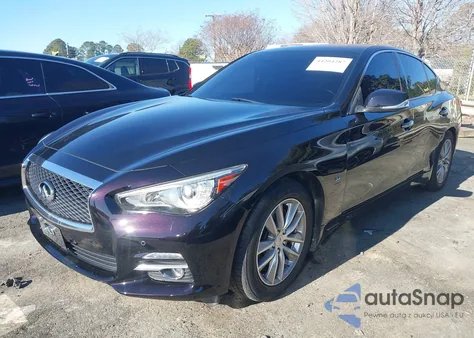 2015 Infiniti Q50 Premium/Sport from USA, damaged, VIN JN1BV7AR7FM393435